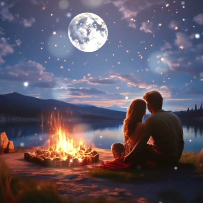 Август, лес и озеро...