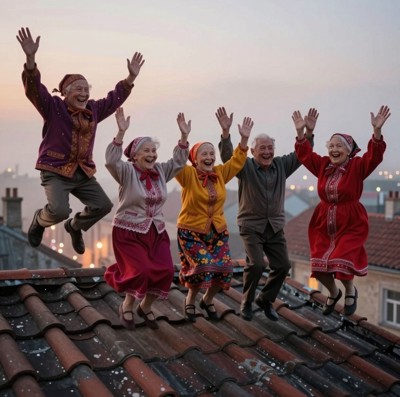 С крыши дома своего