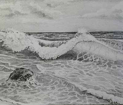 На берегу океана