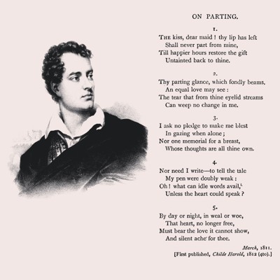 LXVIII. Byron. On parting